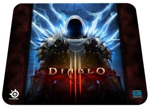 پد موس گیمینگ استیل سریز Diablo III QcK+ Tyrael Edition112813